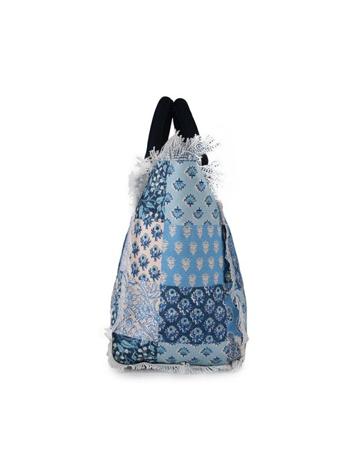 Borsa Vanity Radical Patch in canvas Mc2 Saint Barth | VANITY ACC01021H RADICAL PATCH 3161